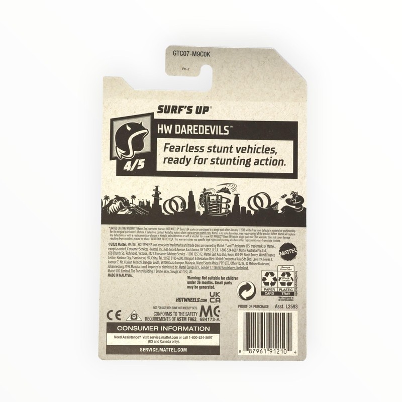 Hot Wheels - Surf's Up - HW Daredevils 4/5 -