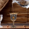 Kichvoe Medieval Cup 2pcs Chalice Goblet Royal Celebrations Wine Communion