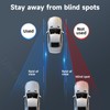 Blind Spot Mirror of Car, 360° Adjustable HD Glass Wide