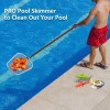 Nicecho Swimming Pool Leaf Skimmer Net with adjustable 8' ft