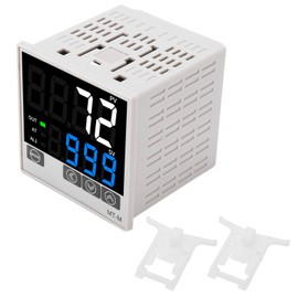 PID Temperature Controller Kit Intelligent Digital Display Automatic Temperature Control Instrument AC100‑240V 72 X 72mm