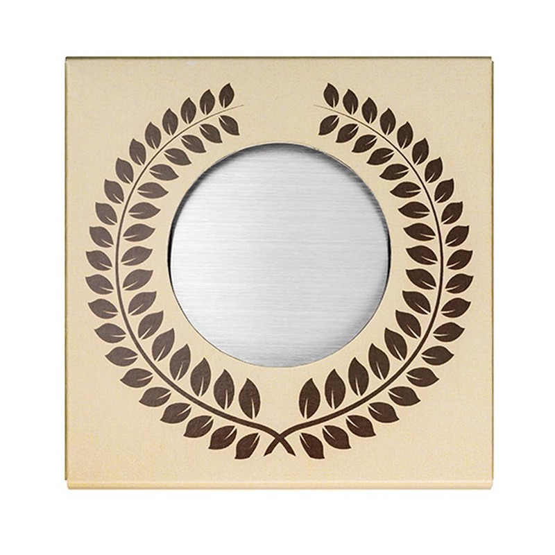 Yokoyama SUS-MC50 Stainless Steel Medal Coaster