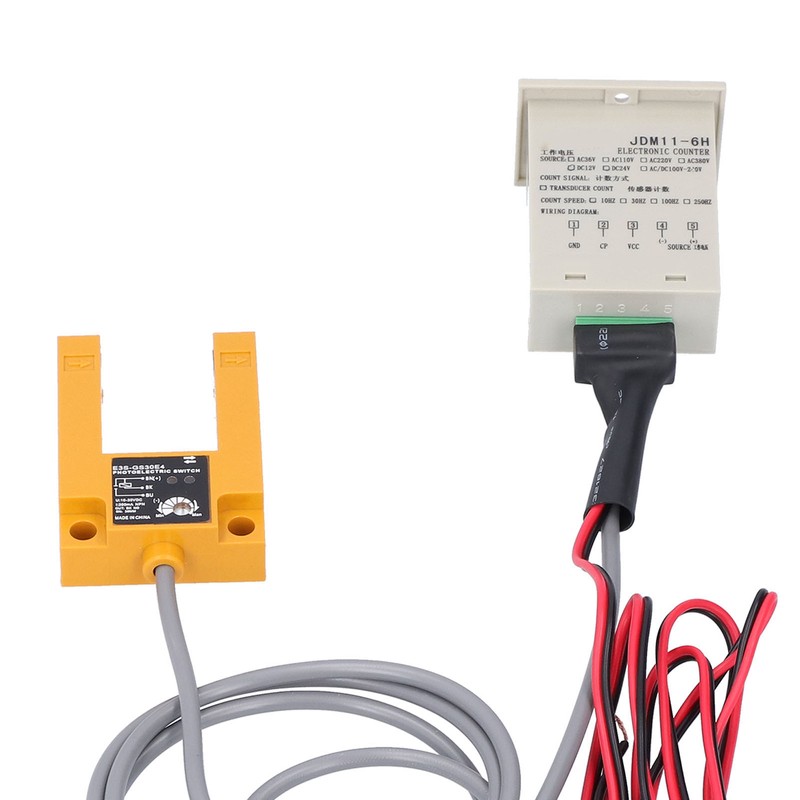 BERM Digital Display Counter Electronic Industrial Sensor Automatic Induction BEM‑6H‑30E4‑CTAC220V