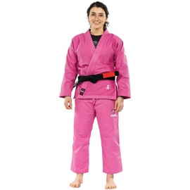 FUJI All-Around Brazilian Style Jiu Jitsu Uniform, Pink, Size W2