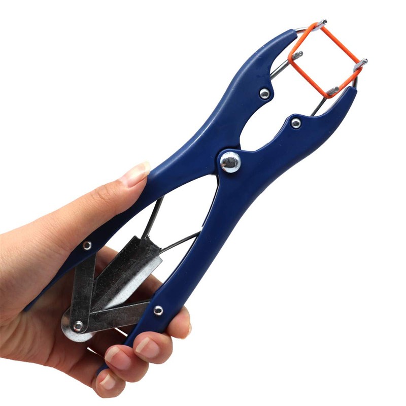 MUYIRTED Pig Castration Pliers Clamp Elastrator Castration Band (1 Animal
