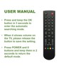 Remote Control Replacement for All TCL LCD LED Smart TV
