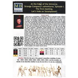 Masterbox MAS24052 Parts to Make one Set of Models, Various