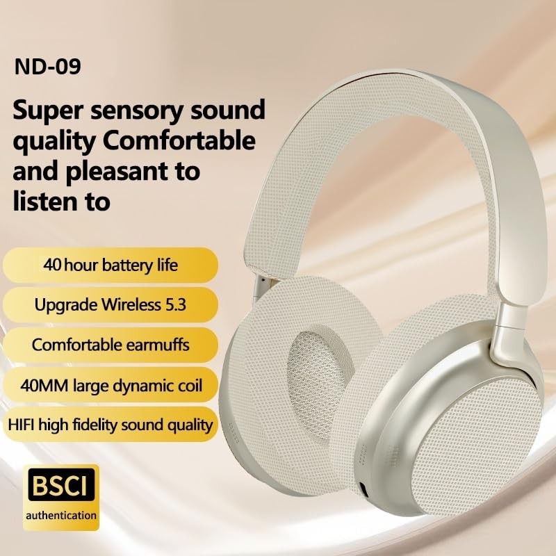 Next Destination Wireless Bluetooth Headphones, Over Ear Headphones, Wireless Bluetooth