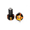 nakira 429 Grip Bar End for Motorcycles (Orange)