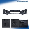 Silscvtt Front Bumper Cover Plastic with Park Sensor Holes Primed