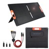 VLAIAN 100W Portable Solar Panel for Power Station Generator,100 Watt