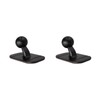 SUQIKMX 2Pack Car Cellphone Holder Dashboard Mount 17mm Ball Head