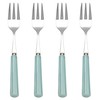 Darbie Angell Happy Collection Appetizer Forks, Set Of 4, Blue