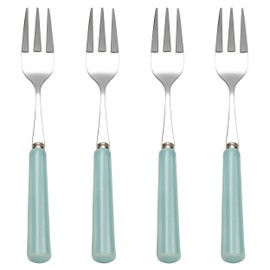 Darbie Angell Happy Collection Appetizer Forks, Set Of 4, Blue
