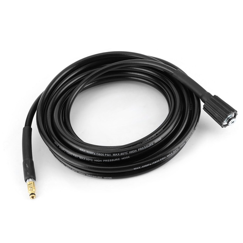 40MPa/5800PSI Auto Washer Hose High Pressure Water Cleaning Rubber Pipe