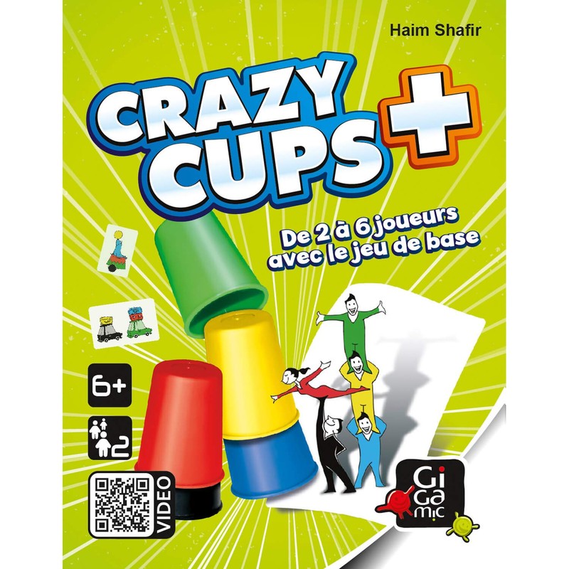 Gigamic – amhcp – Reflex Game – Crazy Cups Plus