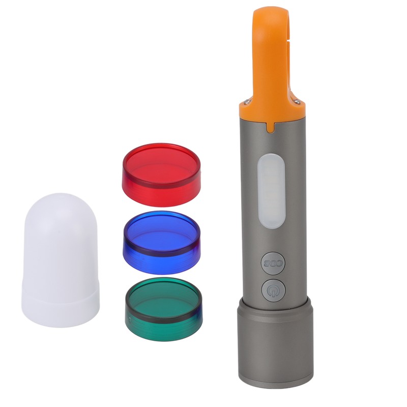 LED Flashlight High Brightness Zoomable Portable COB Rechargeable Work Lights