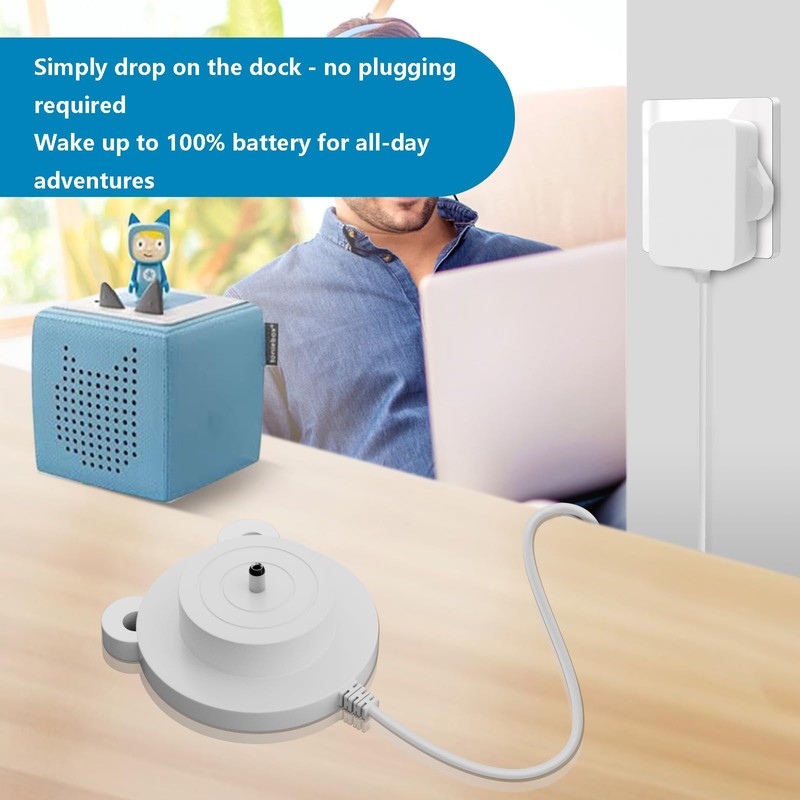 9V Charger for Tonie Box Power Cord Compatible with TonieBox