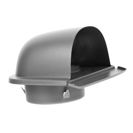 COHEALI Stainless Steel Exhaust Air Vent Cover Rainproof Hood for Chimney Bathroom and Kitchen Vents Easy Installation Lightweight Durable U Type