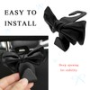 DXNQ 2 PCS Car Seat Headrest Hook, Cute Bow Purse