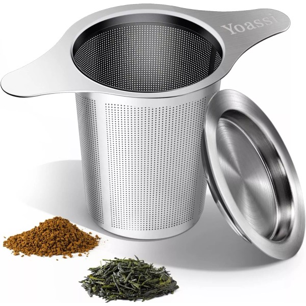 Branded Extra Fine 18/8 Stainless Steel Tea Infuser Mesh Strainer