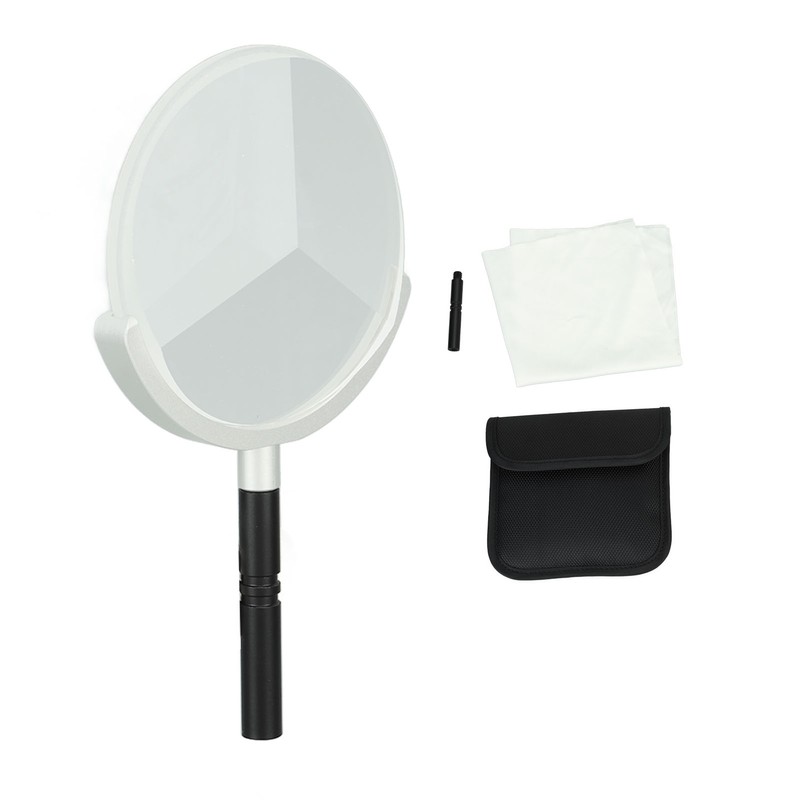 Special Effect Lens Filter Handheld 3 Mirror Glass Prism Triple