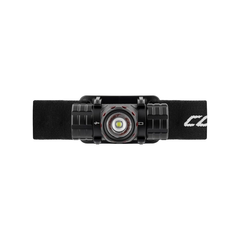 Coast XPH25R 400 lumens Black LED Head Lamp CR123 Battery