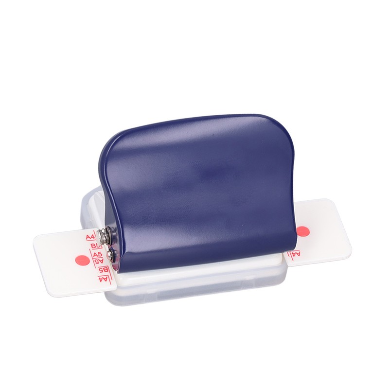 Hole Punch Dark Blue 6 Hole Portable Small Planner Hole