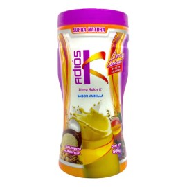 Adios K Malteada Supra Natura Sabor Vainilla 500 Gr Mer Env                                                                                           