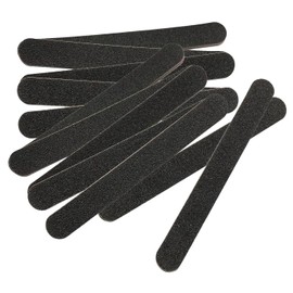 Nail File 12pcs Professional Double Sided 100/180 Grit Nail Files Black Manicure Pedicure Tool and Nail Buffering Files Emery Board