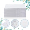150 Pcs Moist Towel Bulk Moist Towelettes Individually Wrapped,White Towel