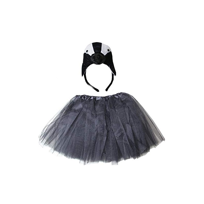 Kirei Sui Kids Costume Tutu Set Penguin Black