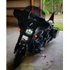 Sled Shields 8" DARK TINT windshield compatible with Harley Davidson