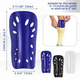 3 Pairs Soccer Shin Guards, Breathable Shin Guard Sleeves Equipment