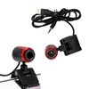 HD Webcam USB2.0 with MIC, 360 Degree USB Webcam for