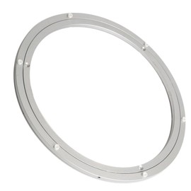 Dailydanny Aluminum Heavy Duty Lazy Susan Rotating Turntable Bearing Swivel Plate Hardware for Dining-Table (12 inch)