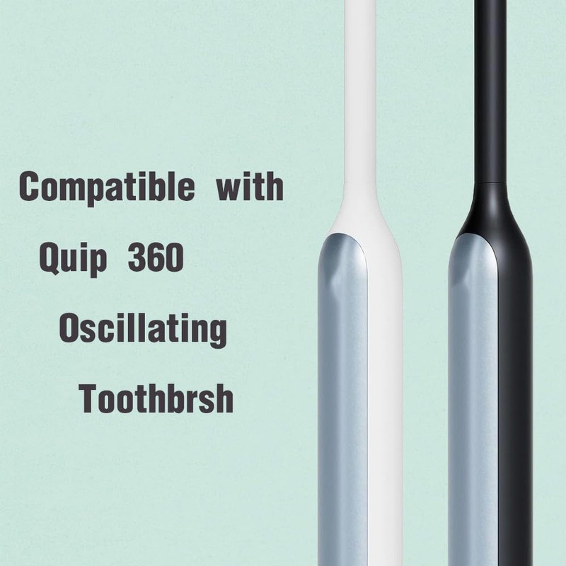 Toothbrush Replacement Heads Fit for Quip 360 Oscillating Toothbrush
