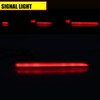 GTINTHEBOX Red Lens LED Bumper Reflector Lights for 2016 2017