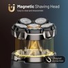 Head Shaver for Bald Men,Magnetic Electric Razor,Large Battery Capacity, LED