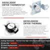Dryer Thermal Fuse 6931EL3003D 6931EL3001F Dryer Thermostat kit by Puxyblue