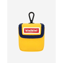 Kinikini [키니키니] SIGNATURE LOGO SUPPLEX POOP BAG -YELLOW(풉백) [KINIKINI] SIGNATURE LOGO SUPPLEX POOP BAG - YELLOW