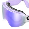 SIROKO - GX Truffles Kids Snowboard and Ski Goggles Purple