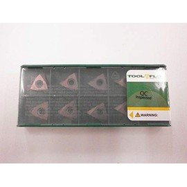 10pc) ToolFlo TNMC 32NV AC50C ON-Edge Coated Carbide 60° V Threading Inserts
