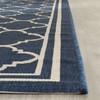 Safavieh Courtyard Navy/Beige Medium Rectangle Rug