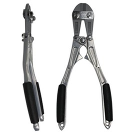 Polished (Forged) Aluminum Bolt Clipper, Curved Handle, Blade Adjusted 11.8 inches (300 mm)