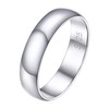 Wedding Band Thumb Rings Size 11 Mens Silver Ring Boyfriend