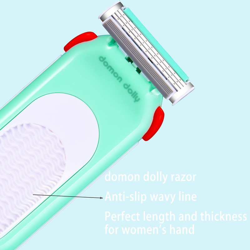 Razors for Women 6 Refills 3 Blades Shaver for Face