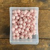 15mm Printed Silicone Beads - 10pc:_Pink Checkered