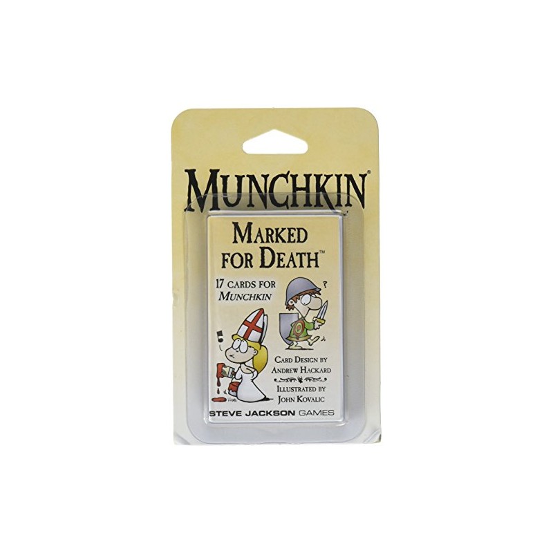 Munchkin Marked For Death Booster Card Game