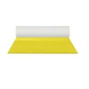 5 1/2" Yellow Fusion Turbo Squeegee with Small White Handle